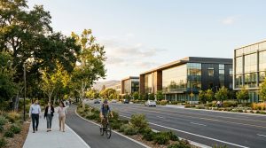 Central Arques employment district in East Sunnyvale California